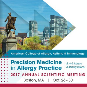 American College of Allergy, Asthma and Immunology Annual Scientific Meeting