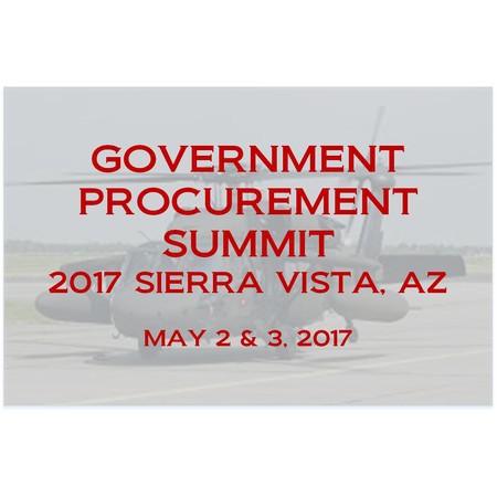 2017 SIERRA VISTA, AZ GOVERNMENT PROCUREMENT OUTLOOK SUMMIT