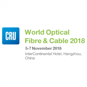 CRU's World Optical Fibre and Cable Conference 2018