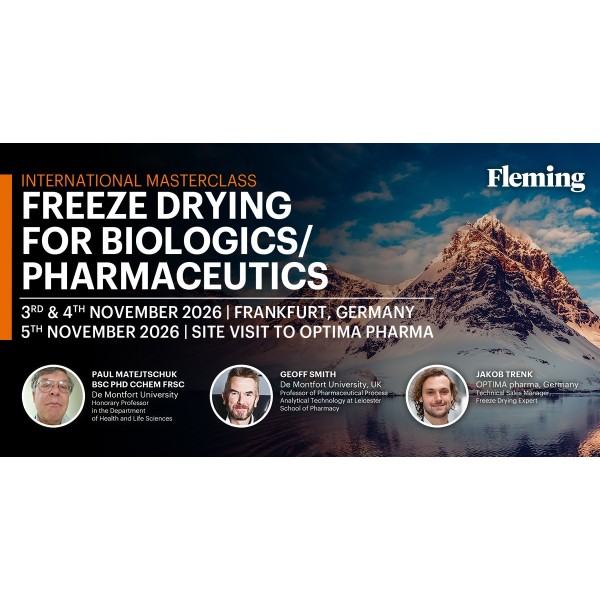 Freeze Drying for Biologics/Pharmaceutics