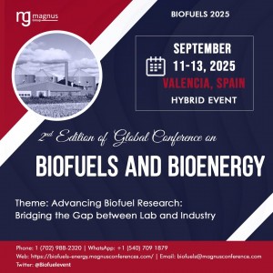 2nd Edition of Global Conference on Biofuels and Bioenergy