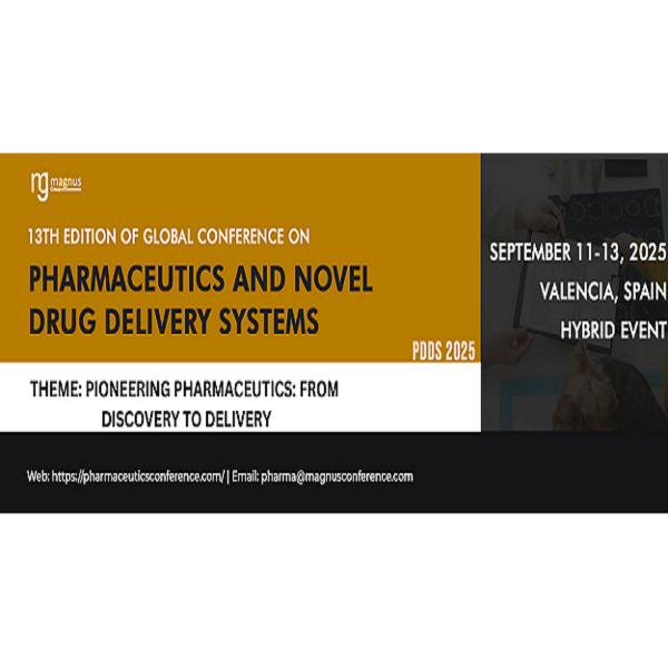 13th Edition of Global Conference on Pharmaceutics and Novel Drug Delivery Systems