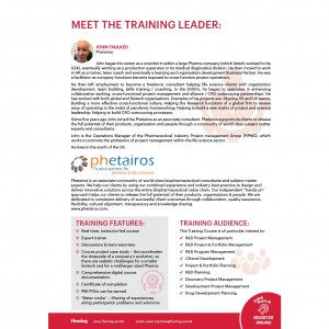 Effective R&D Project Management in Pharma & Biotech