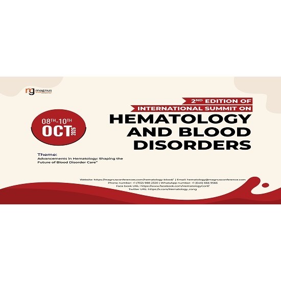 2nd Edition of International Summit on Hematology and Blood Disorders