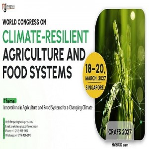 World Congress on Climate-Resilient Agriculture and Food Systems