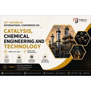 22nd Edition of International Conference on Catalysis, Chemical Engineering and Technology