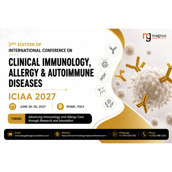 2nd Edition of International Conference on Clinical Immunology, Allergy & Autoimmune Diseases